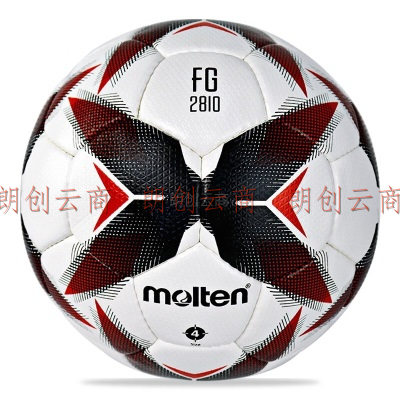 摩腾（molten）足球4号F4R2810手缝比赛训练用球PU带颗粒表皮通用