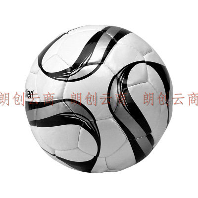 摩腾（molten）足球5号手缝训练比赛用球PVC材质 F5F1700-WK黑色