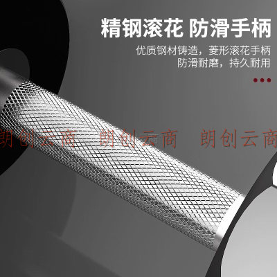 艾美仕（AiMeiShi）PU包胶哑铃套装男士家用商用健身房专业哑铃健身器材 10KG单只