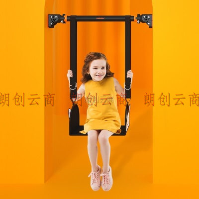 艾美仕 AiMeiShi 单杠秋千儿童训练室内健身器材 拉伸助长拉环引体向上长高训练运动锻炼器材 不含单杠
