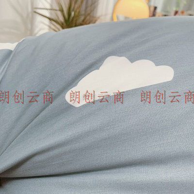 南极人 枕头枕芯 全棉纯棉枕套+枕头组合装 学生宿舍家用枕头芯 云间