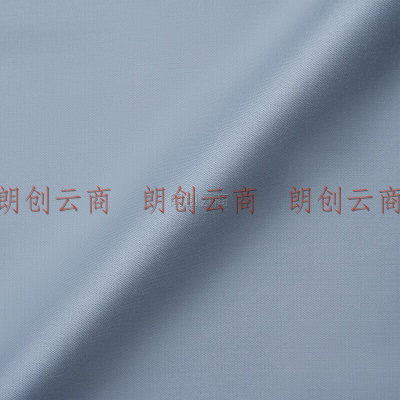 MUJI水洗莱赛尔 枕套 床上用品枕罩枕头套 蓝色×浅蓝色 48cm*74cm用