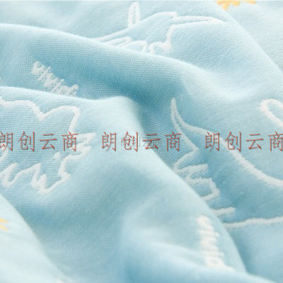 恒源祥全棉六层纱布毯毛巾被纯棉空调被夏季单双人儿童午睡毯200*240cm