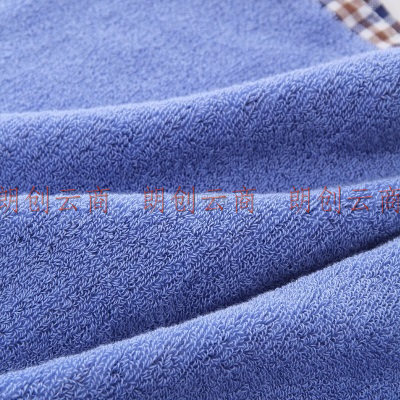 南极人纯棉枕巾 加厚吸汗透气简约高档枕头巾 一对2条装53*75cm