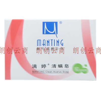 满婷（MANTING）清螨皂 100g*3  (螨婷肥皂控油香皂净痘除螨虫洁面皂沐浴皂）
