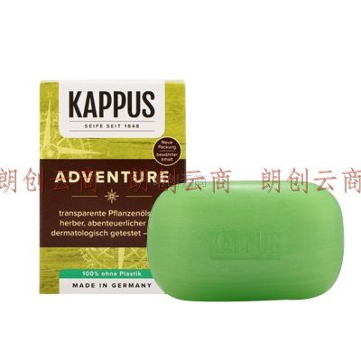 吉百事（Kappus）男士香皂沐浴皂3块洗手洗澡皂精油皂清爽控油保湿洁肤皂