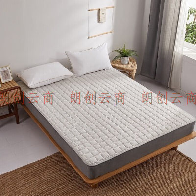 多喜爱床垫床褥 双人四季可折叠防滑软垫保护垫床垫子1.5床150*200cm