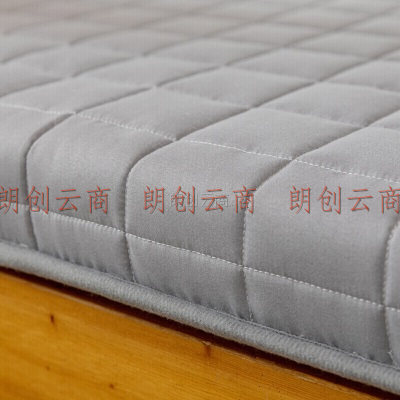 南极人（Nanjiren）学生宿舍单人床垫 120*200cm 榻榻米床褥子垫子可折叠软垫 灰色