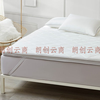 梦洁家纺床垫床褥双人床垫保护垫 HS悦动抗菌净眠厚垫 1.8米床 180*200cm