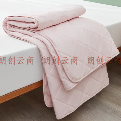 罗莱家纺 床垫床褥子加厚可水洗抗菌单双人床褥垫 粉1.8米床180*200