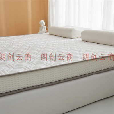 南极人（NanJiren）床垫床褥 抗菌乳胶床垫6D立体加厚记忆棉床垫子1.8米*2米褥子