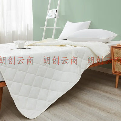 罗莱家纺 床垫床褥子加厚可水洗抗菌单人床褥垫 白1.2米床120*200