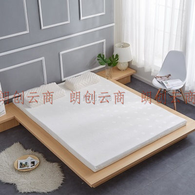 雅自然天然乳胶床垫 1.8米双人床垫加厚床褥子 180*200*10cm