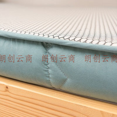 多喜爱 床垫床褥 可折叠防滑床垫 绿色 1.8米床 200*180cm