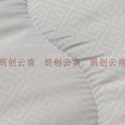 富安娜家纺床垫保护垫 防滑加厚床褥子 超柔可折叠可水洗垫被子 单人榻榻米垫子 橡筋款1米2床(120*200cm)蓝