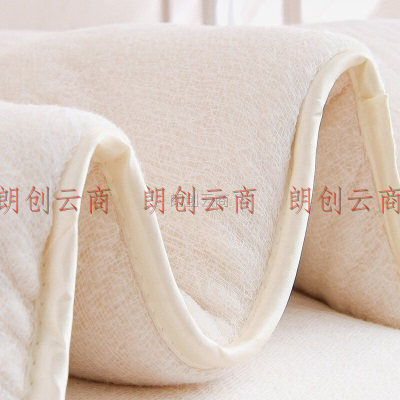 梦诗娜 棉花床褥 全棉单人新疆棉絮垫被褥子 研磨棉胎1.2米床加厚床垫