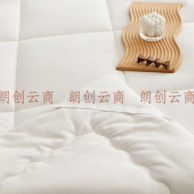 原素·棉初语A类新疆棉花床垫1.5米双人棉絮垫褥床褥垫软床垫150*200cm秀雅白