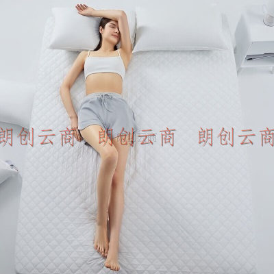 舒飘儿防螨抗菌床垫保护垫床褥防水防滑垫子床褥垫-120×200cm