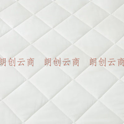罗莱家纺 床垫床褥子加厚可水洗抗菌单双人床褥垫 白1.8米床180*200