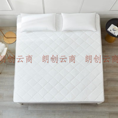 梦洁家纺床垫床褥双人床垫保护垫 HS悦动抗菌净眠厚垫 1.5米床 150*200cm