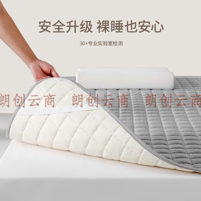 paratex 乳胶床褥子秋冬保暖软垫可折叠可水洗床垫抗菌薄垫 150*200cm