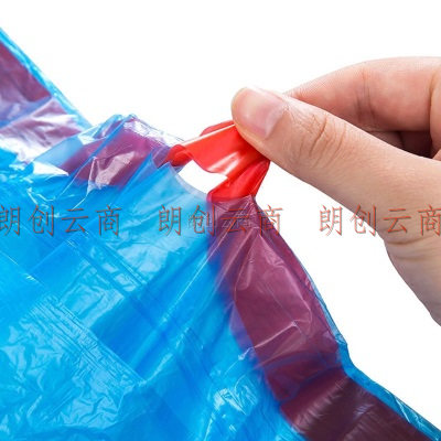 京惠思创 JH8806 抽绳自动收口垃圾袋加厚手提式 大容量垃圾桶家用垃圾分类塑料袋 45*50 90只装