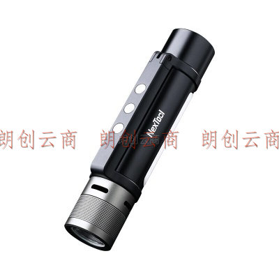 纳拓（NexTool）户外雷鸣六合一多功能强光手电筒 变焦远射LED应急灯Type-c