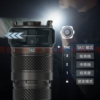 奈特科尔（NITECORE）SRT6i手电筒强光远射超亮2100流明磁环调光户外战术搜索