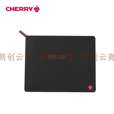 樱桃（CHERRY）鼠标垫大号 办公桌垫 键盘垫 游戏鼠标垫自营 高密纤维顺滑鼠标垫 黑色细面 444*355*4mm
