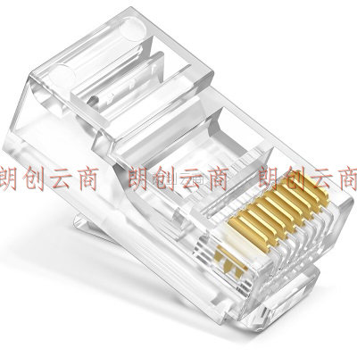 TP-LINK TL-EH5e01-50 超五类非屏蔽网络水晶头 RJ45(50个一包）