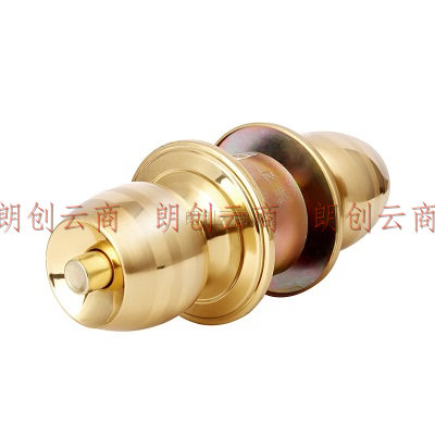 梅花（BLOSSOM）球形锁木门锁 防水铜锁房门锁家用室内门锁通用型5831铜