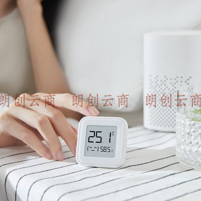小米（MI）电子温湿度计家用婴儿房室内办公室桌面蓝牙温湿度表高精密传感器