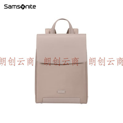 新秀丽（Samsonite）双肩电脑包15.6英寸背包女书包商务通勤旅行包休闲时尚KM4古粉色