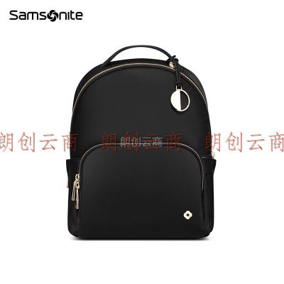 新秀丽（Samsonite）电脑包双肩包11.6英寸背包女书包商务通勤旅行包休闲时尚NO3黑色