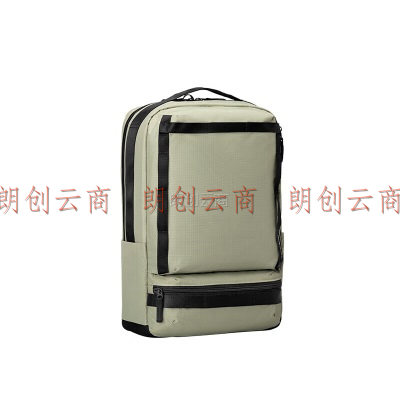 新秀丽（Samsonite）双肩包电脑包15.6英寸笔记本休闲商务背包男书包大容量QK5米色