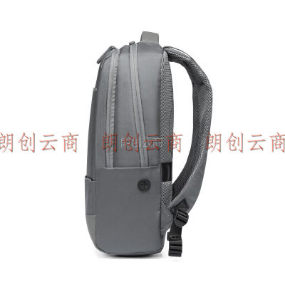 新秀丽（Samsonite）双肩包电脑包15.6英寸男女背包书包商务旅行包TX6 灰色