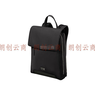 新秀丽（Samsonite）电脑包双肩包15.6英寸背包女书包商务通勤旅行包休闲时尚KM4黑色