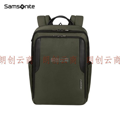新秀丽（Samsonite）双肩包23年上新电脑包大容量背包时尚旅行包KL6*04007墨绿色大号