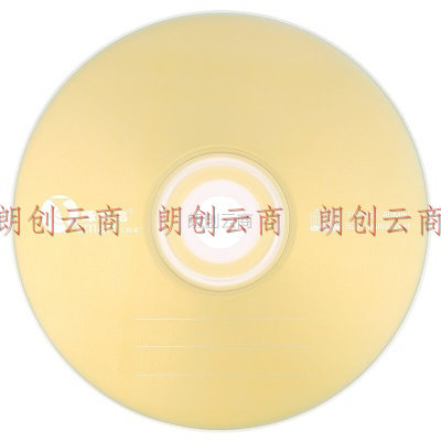啄木鸟 CD-R 光盘/刻录光盘/空白光盘/刻录碟片/  52速 700M 五彩系列（黄色版面） 桶装50片 刻录盘