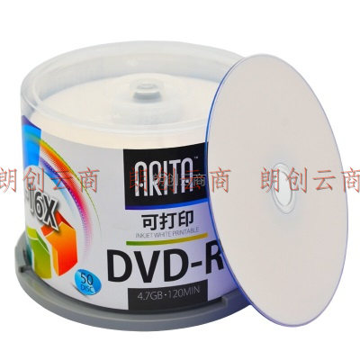 铼德(ARITA) e时代可打印 DVD-R 16速4.7G 空白光盘/光碟/刻录盘