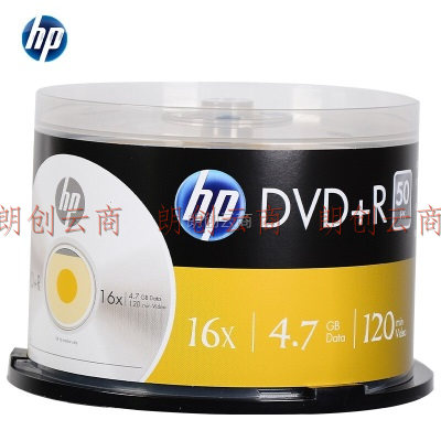 惠普（HP） DVD+R 光盘/刻录盘 空白光盘 16速4.7GB