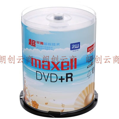 麦克赛尔（maxell）DVD+R光盘/刻录光盘 16速4.7G 空白光盘/刻录盘/光碟