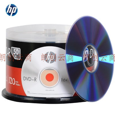 惠普（HP） DVD-R 光盘/刻录盘 空白光盘 16速4.7GB