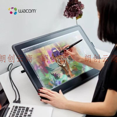 Wacom和冠 数位屏 DTK-2260 手绘屏 绘画屏 液晶数位板 21.5英寸手绘板 手写板 DTK2260