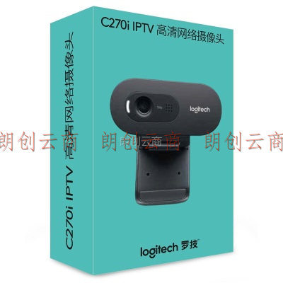 罗技（Logitech C270i高清USB网络摄像头 家用摄像头 电脑摄像头 电视摄像头 台式机摄像头