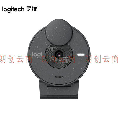 罗技（Logitech）Brio 300 全高清1080P网络摄像头 电脑摄像头 台式机摄像头 网课会议摄像头