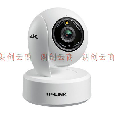 TP-LINK 超级像素800万像素4K极清夜视无线监控摄像头家用智能wifi网络监控器360全景 TL-IPC48AW