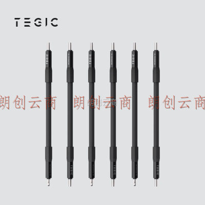 TEGIC磁吸亲肤硅胶短数据线电量传输线C-C