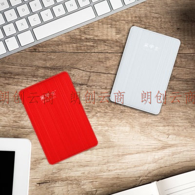 黑甲虫 (KINGIDISK) 500GB USB3.0 移动硬盘 K系列 Pro款 2.5英寸 优雅红 商务时尚小巧便携
