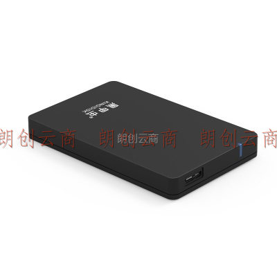 黑甲虫 (KINGIDISK) 80GB USB3.0 移动硬盘  H系列  2.5英寸 磨砂黑 简约便携 商务伴侣